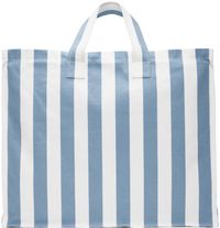 King & Tuckfield Blue & White Large Tote