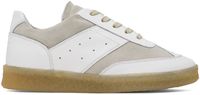 MM6 Maison Margiela White Court Sneakers