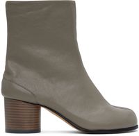 Maison Margiela Gray Tabi Ankle Boots
