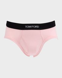 Men's Jacquard Logo Cotton Briefs