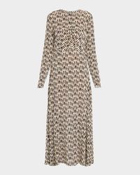 Naia Printed Jersey Maxi Dress