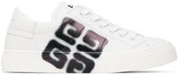 Givenchy Kids White 4G Sneakers