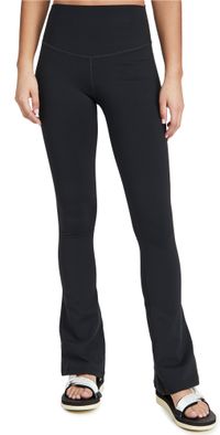 Splits59 Raquel High Waist Supplex Flared Legging, 32" Black M