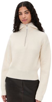 Helmut Lang Balaclava Hoodie Ivory S
