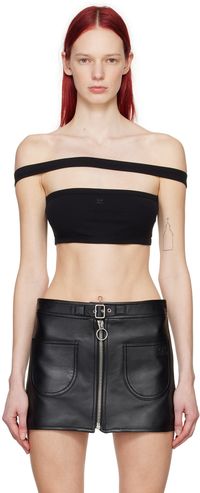 Courrèges Black Hyperbole 90's Camisole