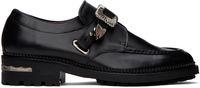 Toga Virilis SSENSE Exclusive Black Buckle Monkstraps
