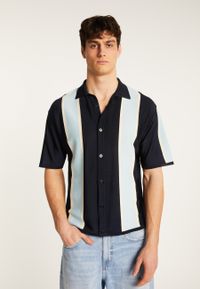 Maison Montagut - Chemise en fil lumière - Taille 2XL - Bleu
