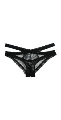 HONEYDEW Nichole Lace Panties Black M