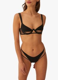 Undress Code - Culotte taille basse - Taille L - Noir