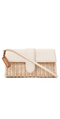 Jacquemus Le Bambino Long Osier Bag Ivory One Size