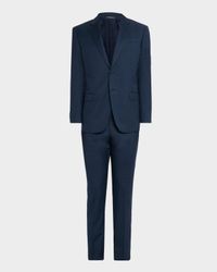 Men's Wool Micro-Houndstooth G Line Suit