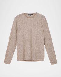 Men's Baiso Wool Rib Crewneck Sweater