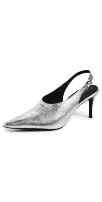 rag & bone Mercer Slingback Heels Silver 38