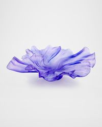 Croisiere Medium Lilac Draped Bowl