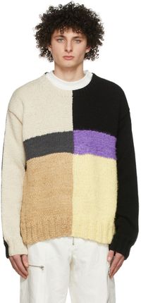 Jil Sander Pull noir en coton