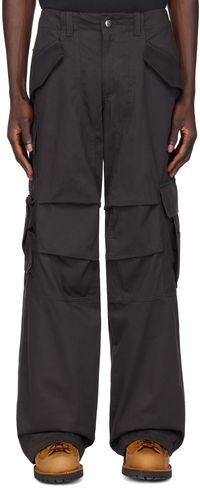 Rhude Black Ceremonia Cargo Pants