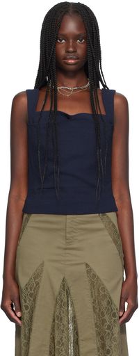 Miaou Navy Imogene Corset