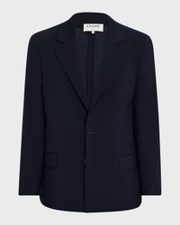 Men's Unlined Wool Blazer