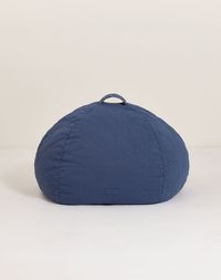 Nobodinoz - Pouf rond landscape matelassé - Taille Unique - Bleu