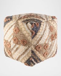 Luanda Handwoven Pouf