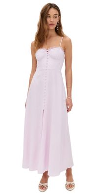 LoveShackFancy Linella Dress Ballerina Pink 4