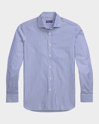 Men's NM X RL Handmade Bengal-Stripe Shirt