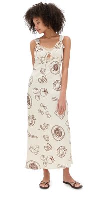 Bailey Rose Midi Dress Cream L