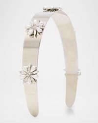 Liv Pearly Crystal Stainless Steel Headband