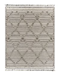 Alissa Charcoal Hand-Knotted Rug, 8' x 10'