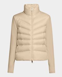 Padded Wool Cardigan