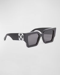 Men's Catalina Acetate Square Sunglasses