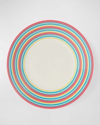 Calypso Stripe Salad Plates, Set of 4