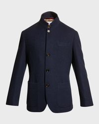 Men's Cashmere Blazer Coat