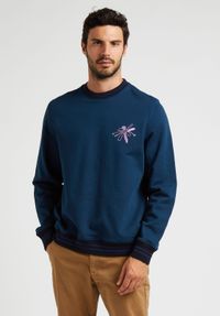 Paul Smith - Sweatshirt col rond en coton - Taille XL - Bleu