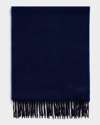 Men's Arran Reversible Cashmere Scarf
