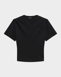 Gathered Shoulder Top