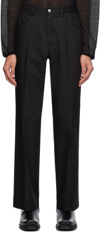 Second/Layer Black 'El Valluco' Trousers