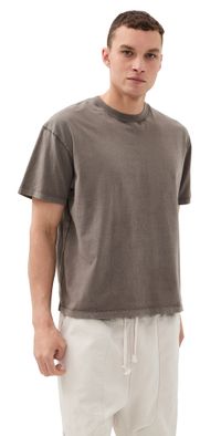 Stockholm Surfboard Club Back Logo Box Tee Hickory M