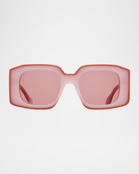 Bumper Square Acetate Sunglasses