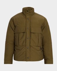 Men's Kirby Padded Ripstop Snap-Front Jacket