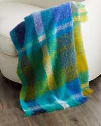 Fontaine Cobalt Throw, 51" x 75"