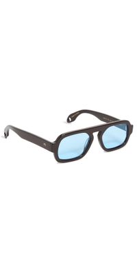 Elisa Johnson Jane Sunglasses Dark Brown One Size