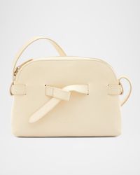 Elisa Zip Leather Crossbody Bag