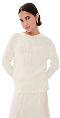 La Ligne Solid Marina Sweater Ivory XL