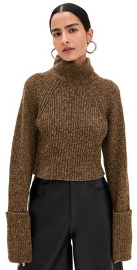IRO Elba Sweater Brown/Yellow XS