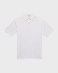 Boy's Solid Youth Performance Polo Shirt, Size XS-XL