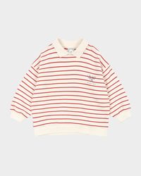 Rosie H-W x Kid's Striped Sweatshirt, Size 12M-6