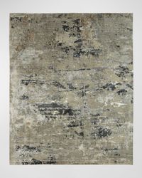 Driftwood Hand-Knotted Rug, 3' x 10'