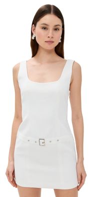 Lioness Reeling Mini Dress Foam M