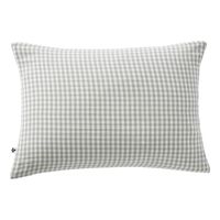 L'effet Papillon - Taie d'oreiller percale de coton - Taille 50x70 cm - Vert